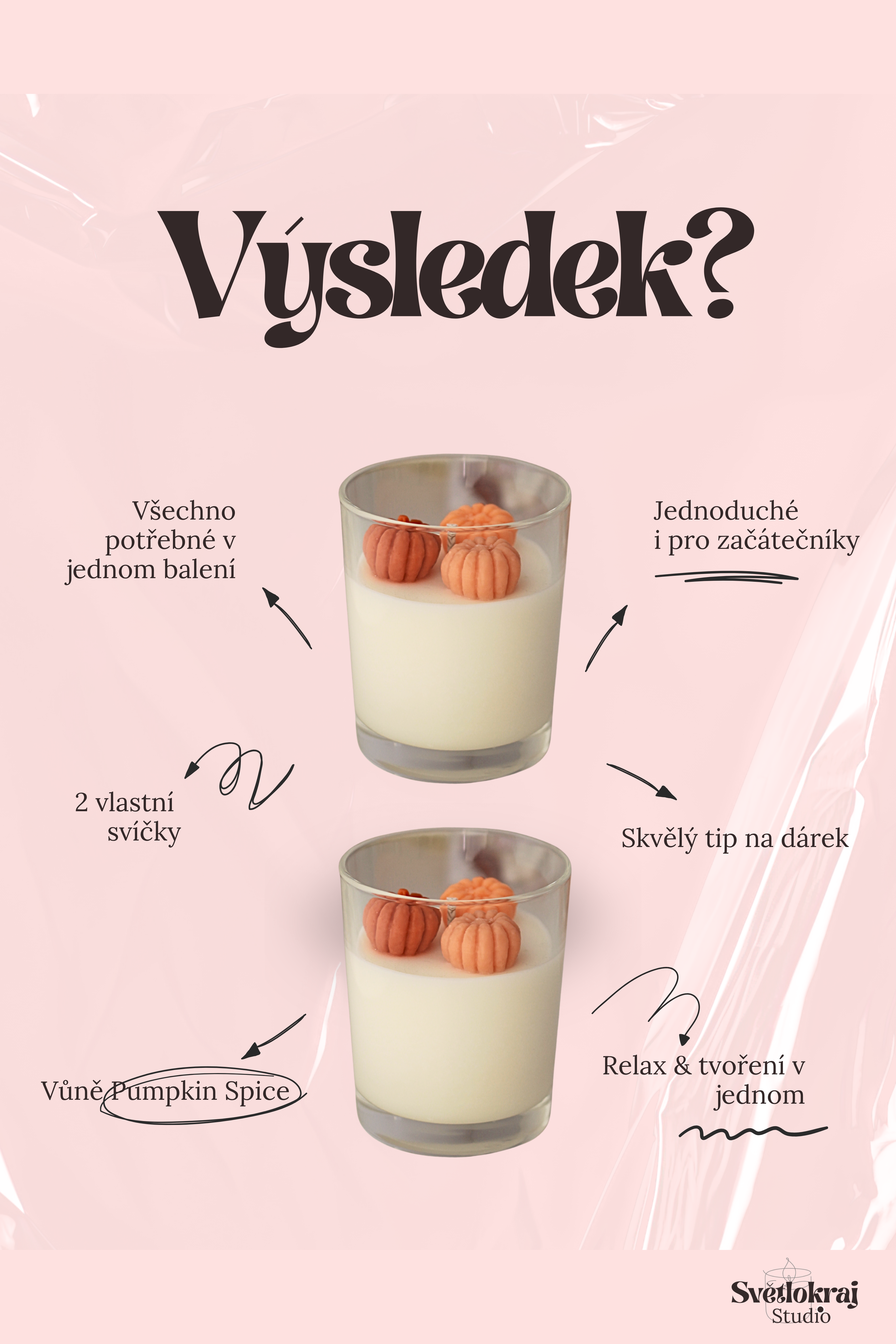 Pumpkin Spice Candle sada na výrobu svíček