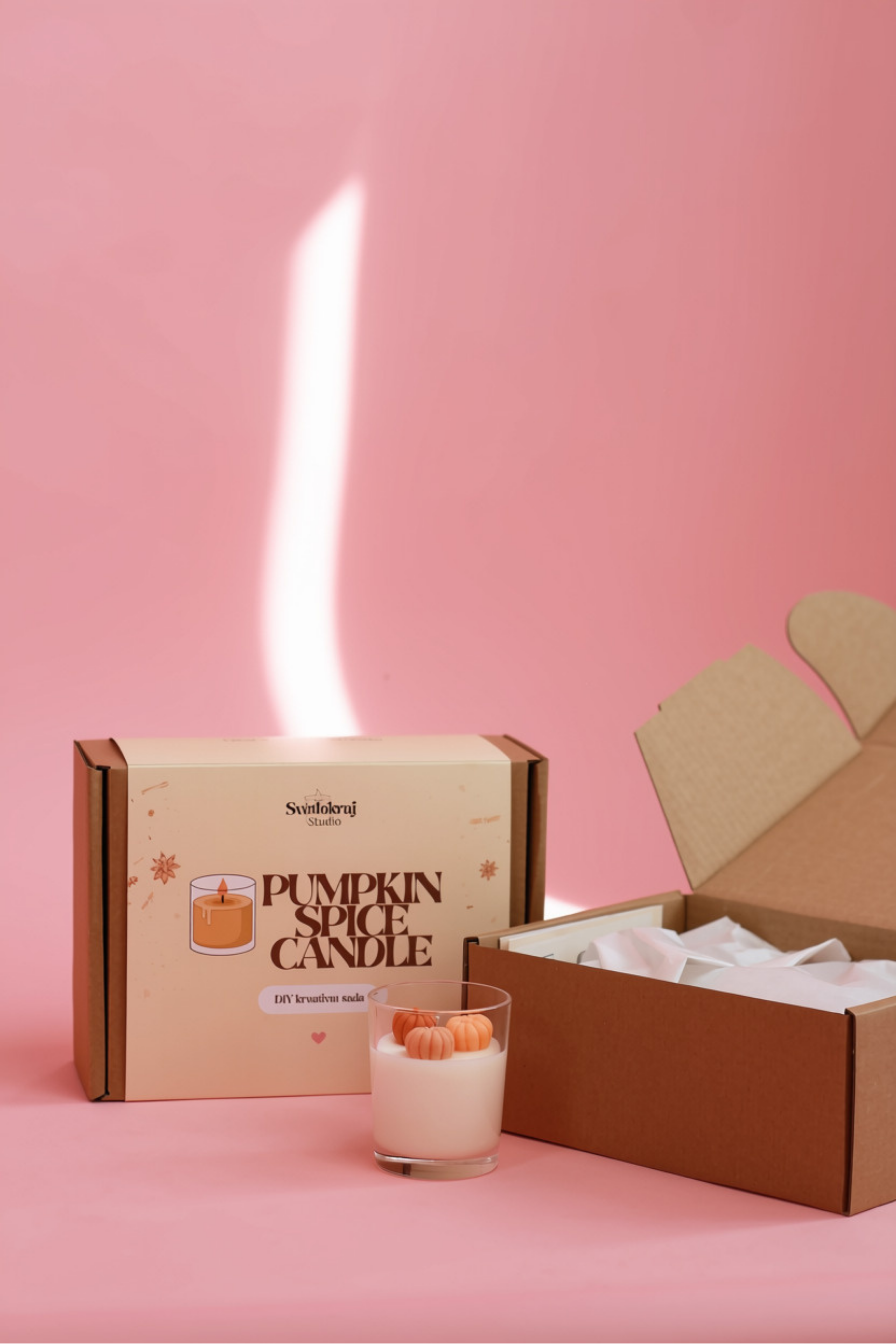 Pumpkin Spice Candle sada na výrobu svíček